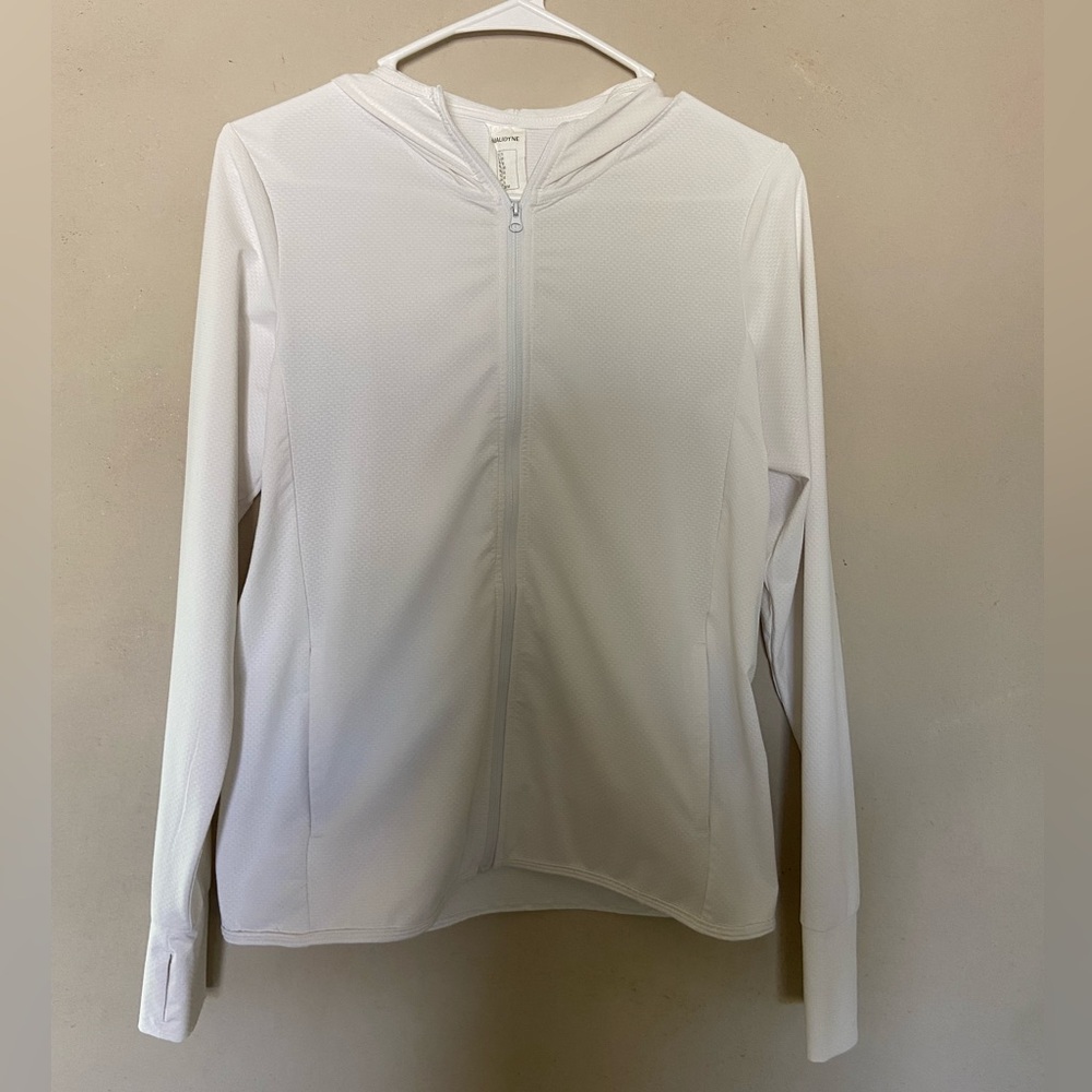 qualidyne Women’s UPF 50+ Sun Protection Jackey Hoodie Full Zip Cooling